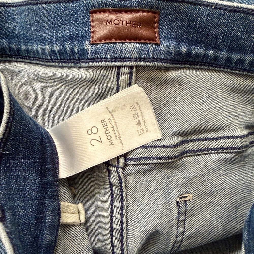 MOTHER Hustler Patch Pocket Ankle Flare Jeans - Picture 8 of 8